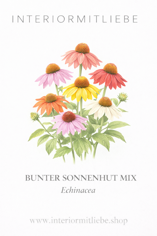 Bunte Sonnenhut Mix - farbenfroher Sommer