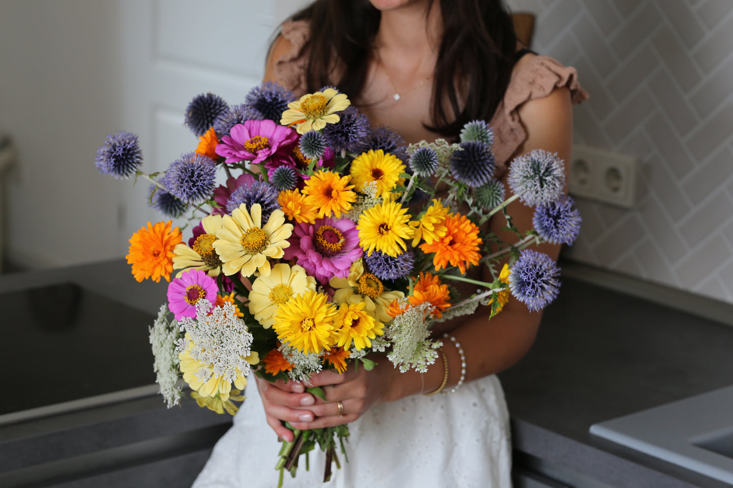 Schnittblumen Mix "Hochzeit" - Bunte Samen Mischung der schönsten Schnittblumen in unserem Garten