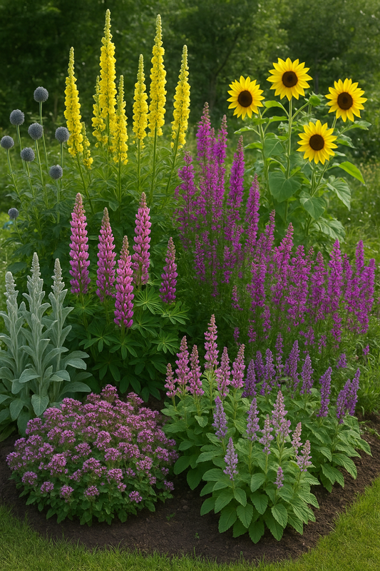 Wie plane ich ein Staudenbeet  Praktische Anleitung: Standort, Pflanzplanung, Pflege und Pflanzenempfehlungen aus dem Sortiment von Interior mit Liebe.