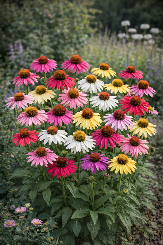 Bunte Sonnenhut Mix - farbenfroher Sommer